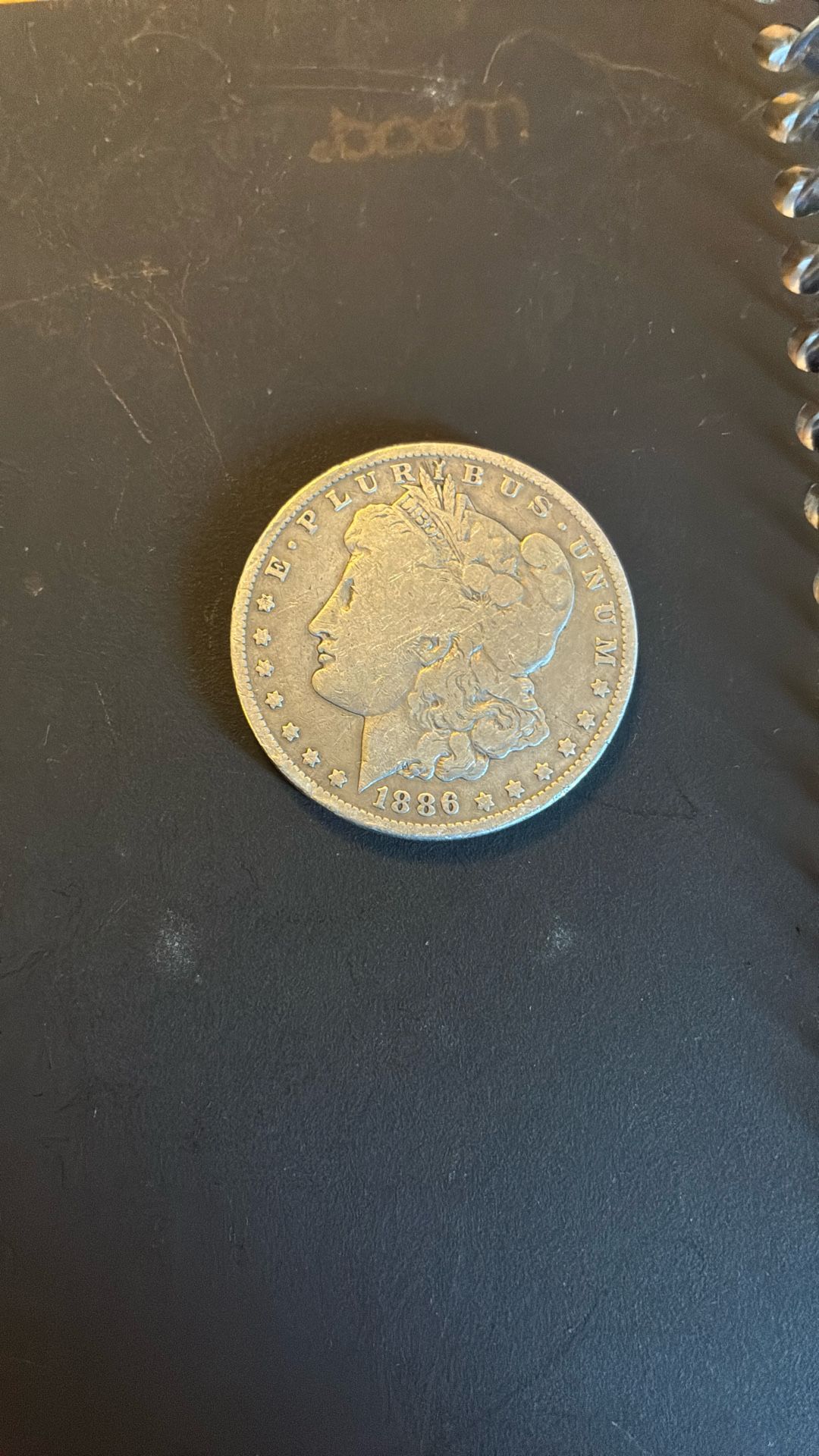 1886 O Morgan Silver Dollar