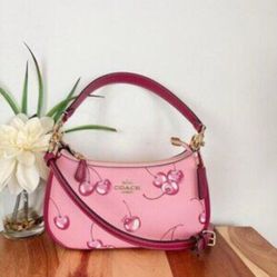 COACH Teri Shoulder Bag With Cherry Print CR290