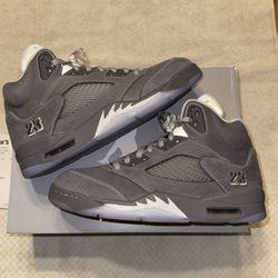 Air Jordan 5 wolf grey