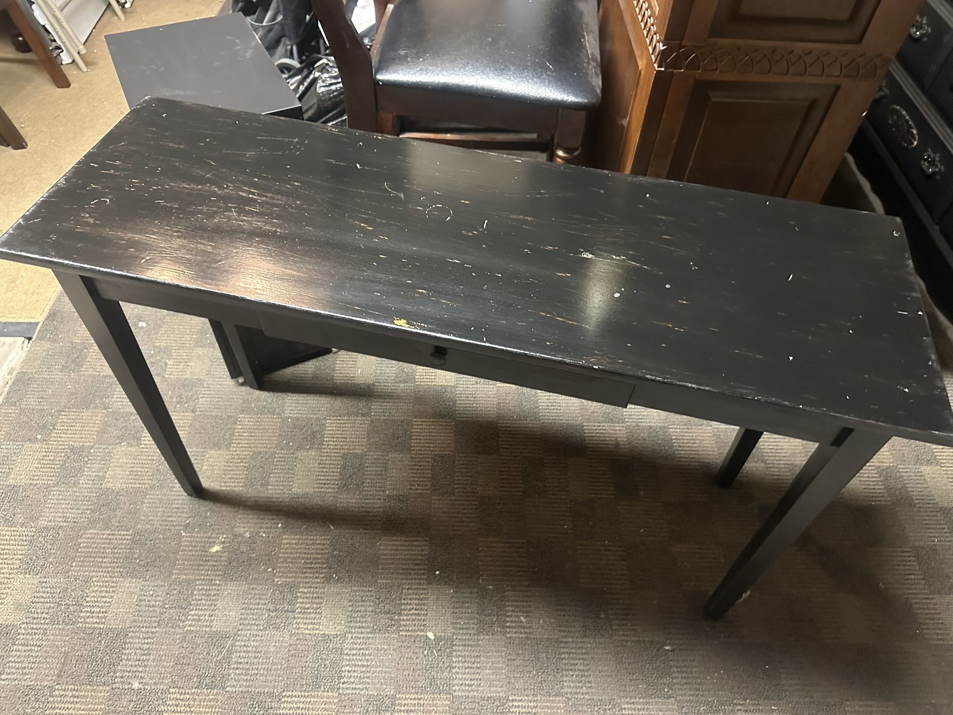 Wood Entry Table
