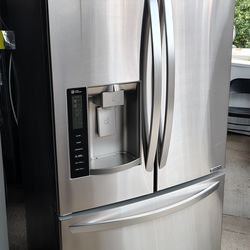 LG 3 Door Stainless Steel Refrigerator