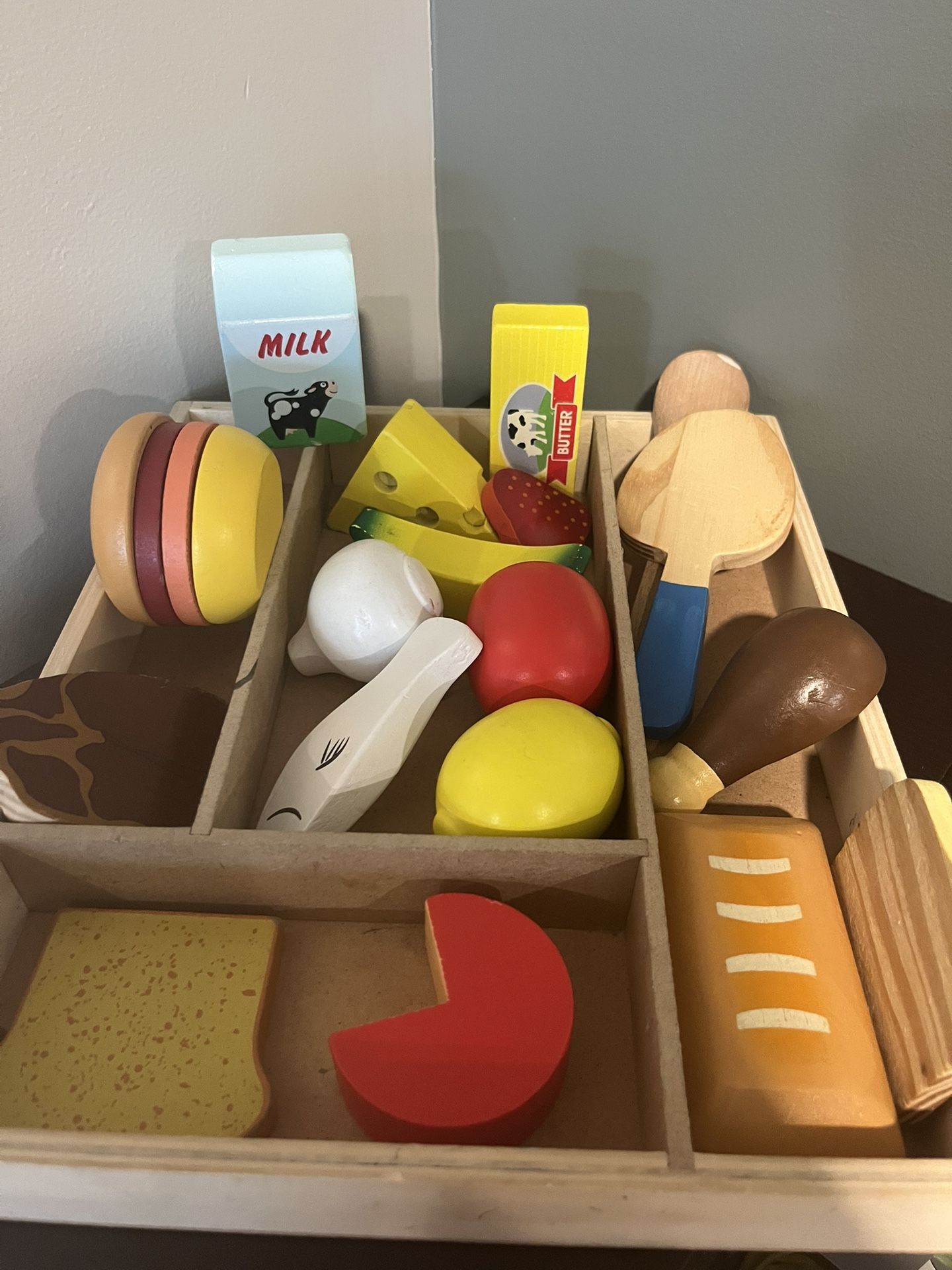 Wooden Toy Food