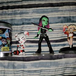 *** 2016 DC / MARVEL COMICS LOT OF 3 COLLECTIBLE FIGURES ***