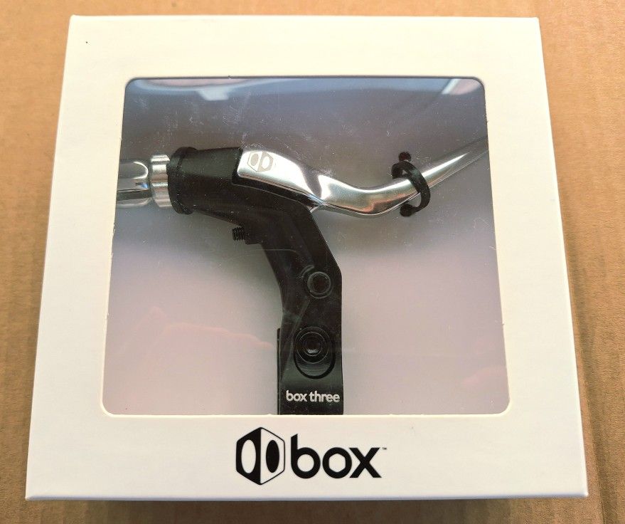 Box Three V Brake Lever Silver New