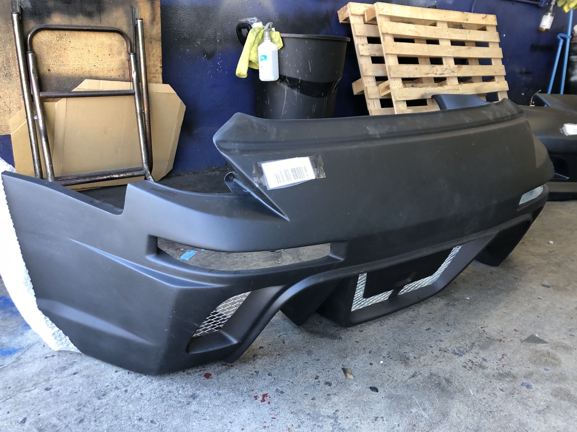 03-08 Nissan 350z rear bumper Gtr style body kit brand new Vis