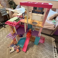 Barbie Dream House With Accessories