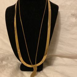 Gold Tone Chains
