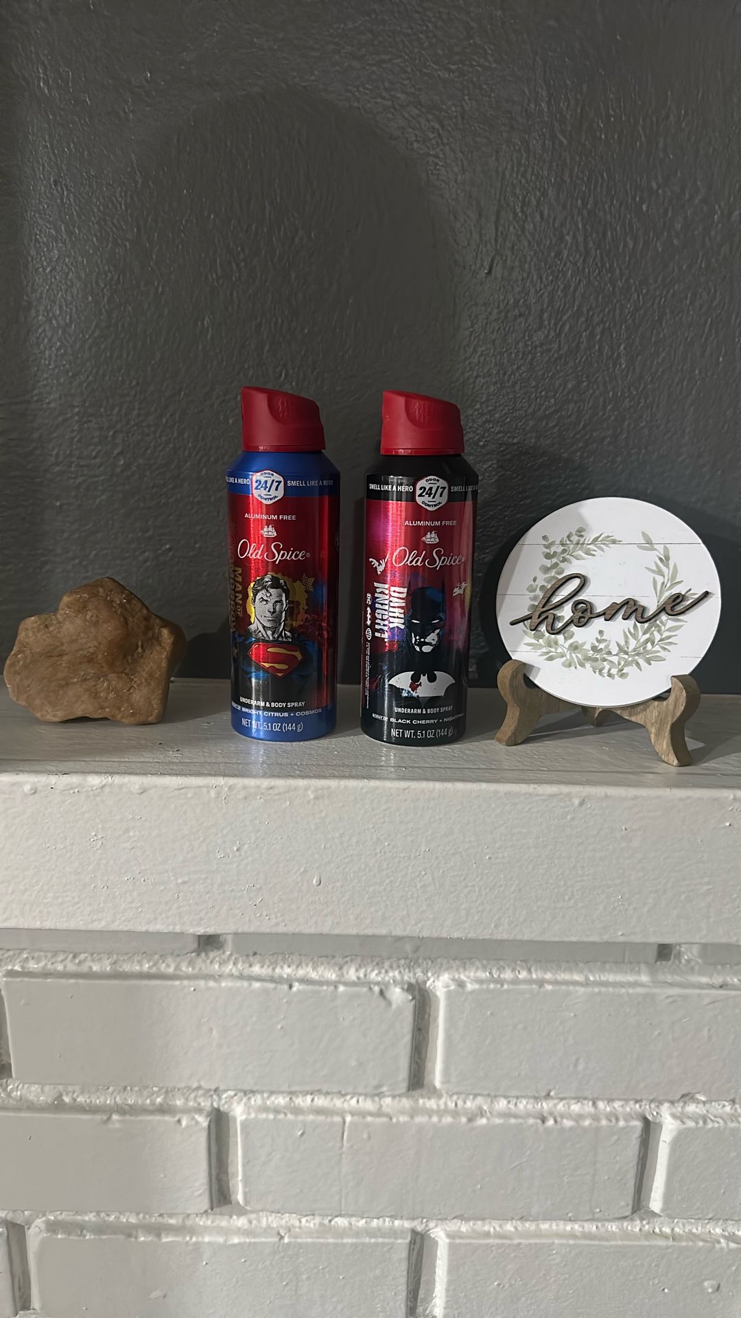 Old spice, aluminum free men under arm and body spray