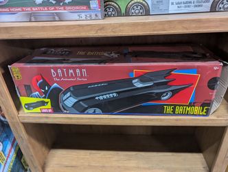 Vintage Batman The Animated Series Batmobile Lights Up Toy Vehicle Collectible
