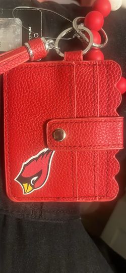 Arizona Cardinals wallet and bracelet