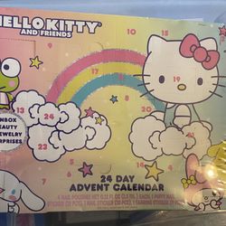 HELLO KITTY AND FRIENDS 24 DAY ADVENT CALENDAR NEW