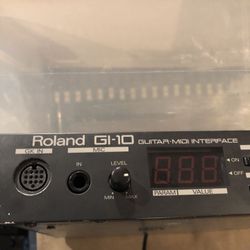 Roland GI-10 guitar midi interface