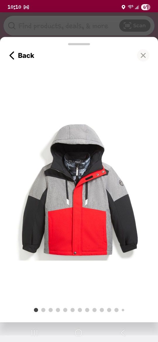 Zero Exposure Winter Coat Boys