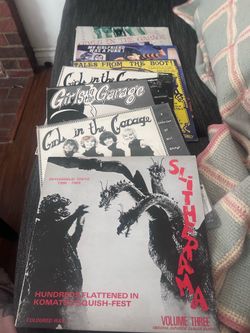 Lot of rare garage rock LPs Italian girl group Japanese