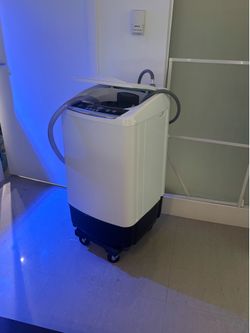 Small washer compact portable