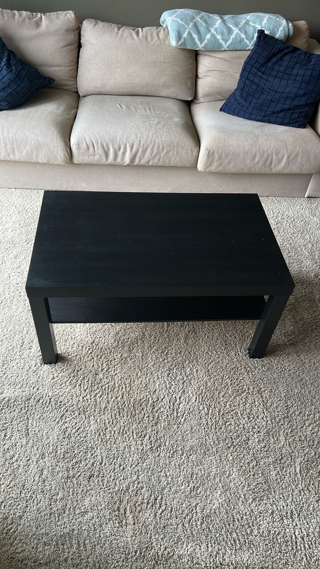 Black Coffee Table 
