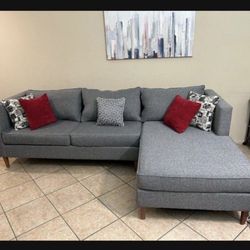 Beautiful Grey Sectional Couch From Living Spaces 