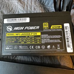 650W Gold Power Supply