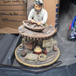 VINTAGE COLLECTIBLE APSIT BROTHERS 2008 HAND MADE LAMP