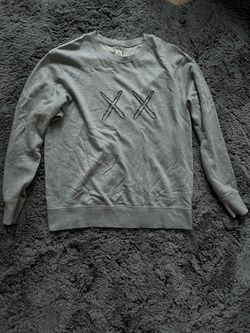 Kaws x Sesame Street Sweater Gray L