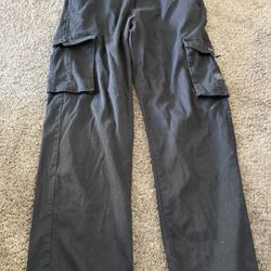 Black Cargo Men’s Pants Size 34