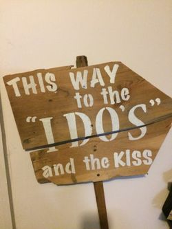 Custom Wedding/Event Signs