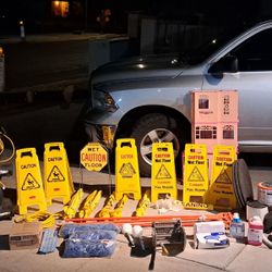 Cleaning & Caution Supplies 