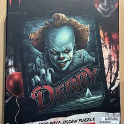 IT Chapter Two Derry 1000 Piece Jigsaw Puzzle SEALED