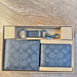 Coach Wallet Set