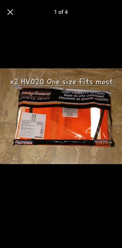 Lot Of 2 Brand New Hi-Visibility Safety Vests