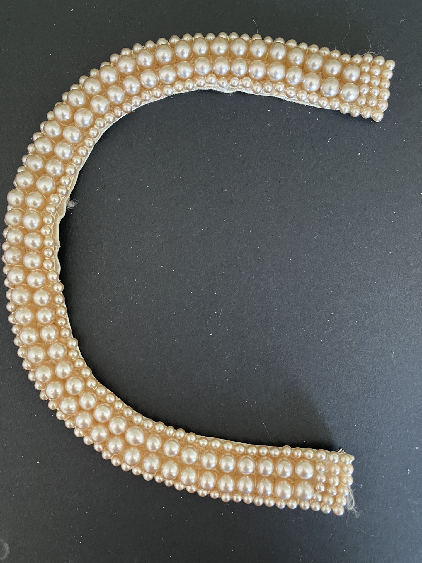 Vintage Miranda faux pearl collar/necklace 1950