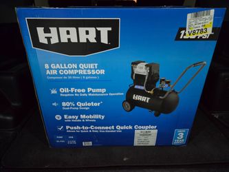 Hart 8 Gallon Quiet Air Compressor