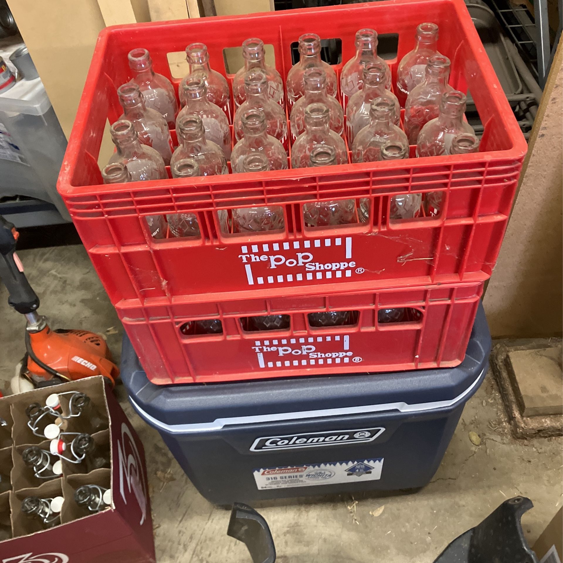 Antique bottles