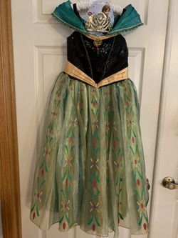 Disney 7/8 Frozen, Anna, DeluxeCoronation Gown And Crown