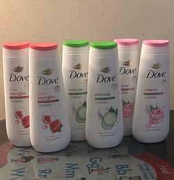 Dove body wash