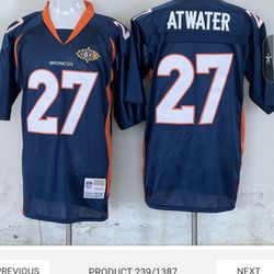 Denver Bromcos ATWATER 27 Five Unisex Sizes SuperBowl XXXII Patch