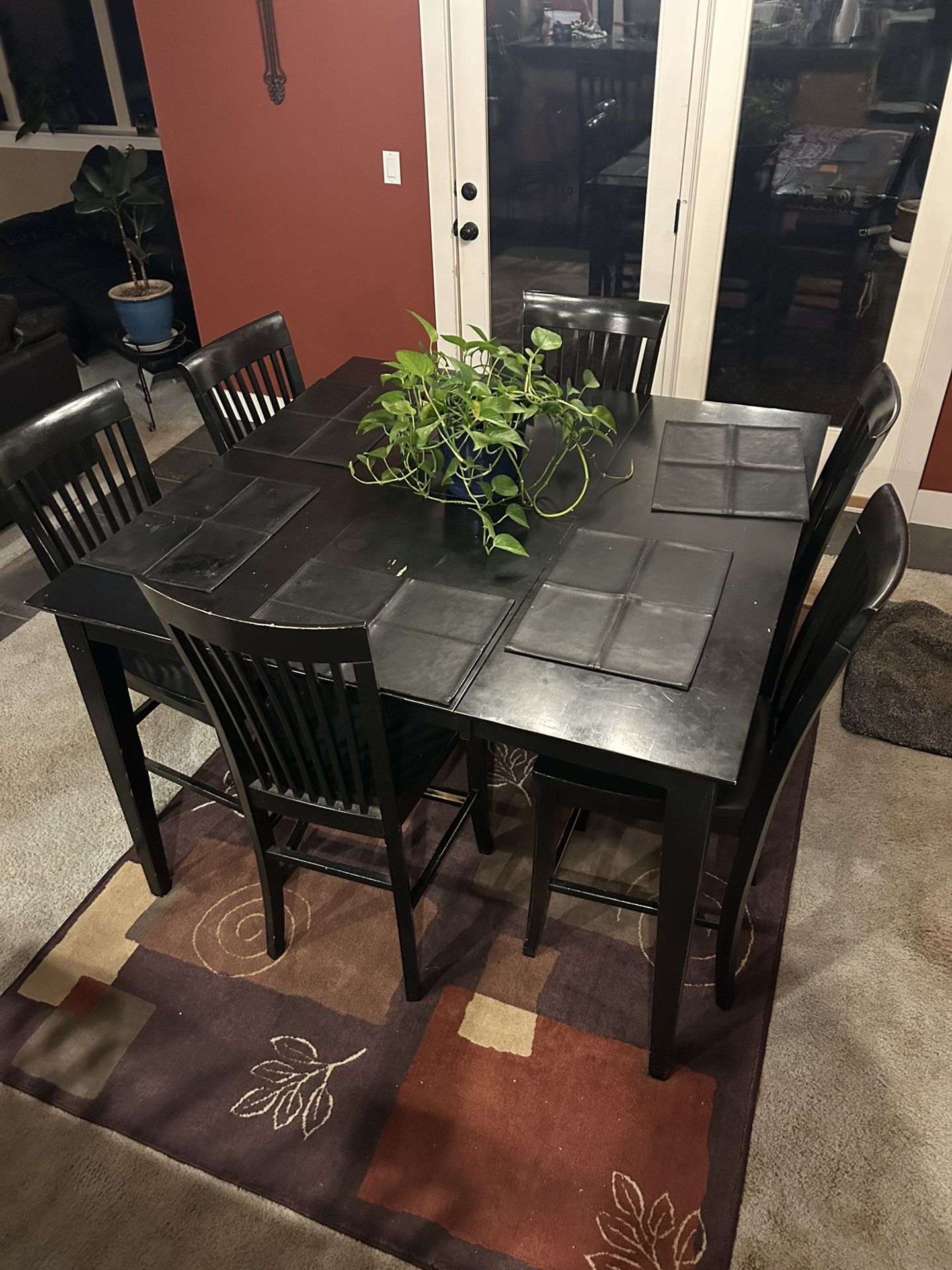 Dinning Table And Six Chairs