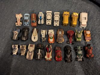 Lot of 27 Star Wars Hotwheels