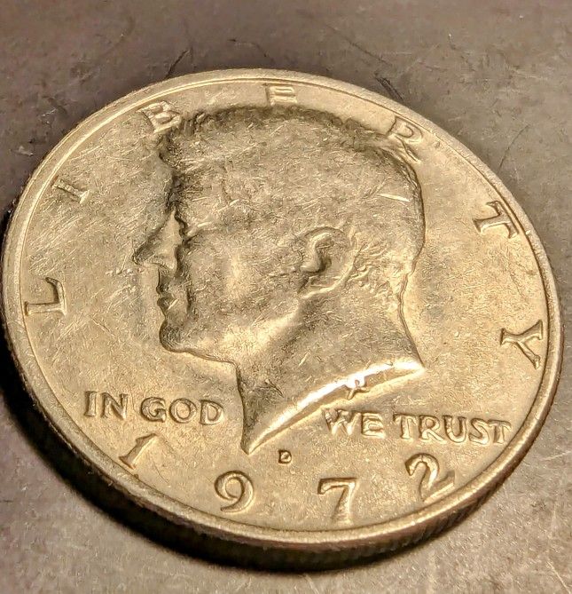 1972 JFK Half Dollar