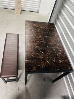 Dining Table Set with Bench