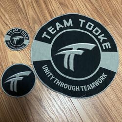 Team Tooke Patches - jiu Jitsu - BJJ
