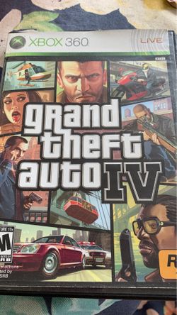 Grandtheft auto Xbox 360 game