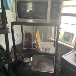 Microwave/stand
