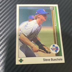 1989 Steve Buechele, Texas Rangers 