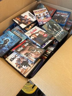 Mixed Lot of DVDs and Blu-rays