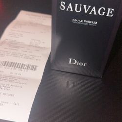 Dior Sauvage Brand New (3.4 oz) W Receipt 