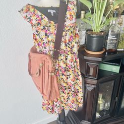 Sleeveless Vibrant Floral Dress - Pick Up Only 