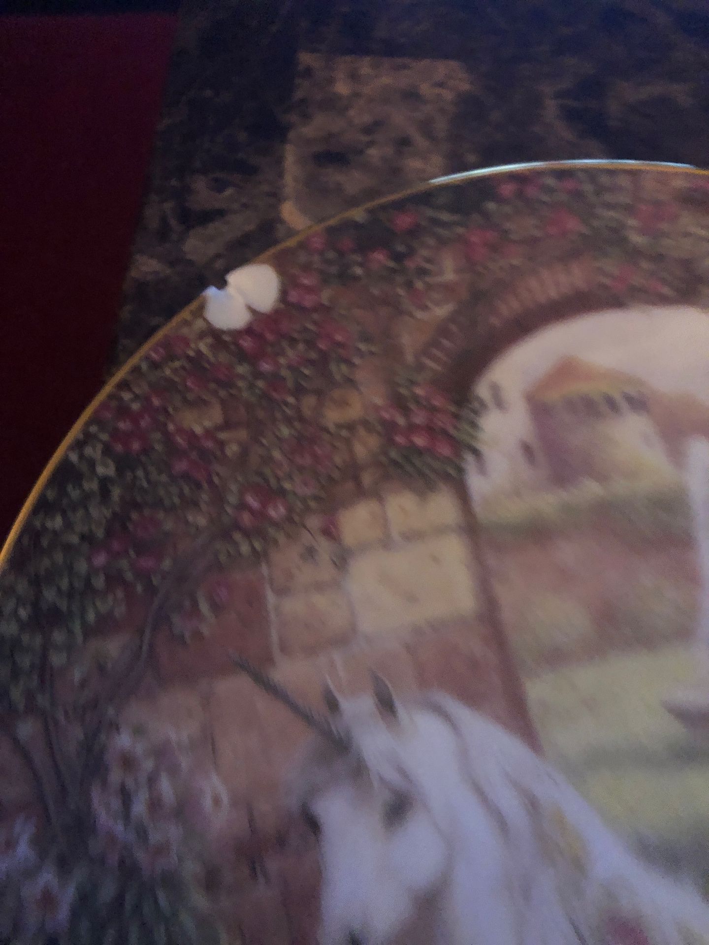The enchanted world of the unicorn plate collection