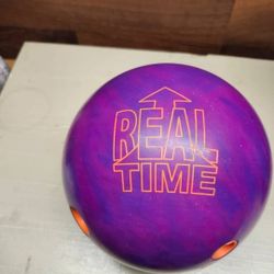 15lbs Ebonite Real Time Bowling Ball 