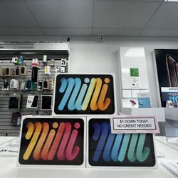 Apple iPad Mini 6 New Tablet -PAYMENTS AVAILABLE-$1 Down Today 